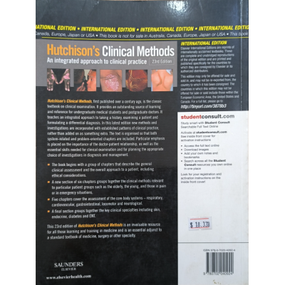 Hutchison's Clinical Methods • Saunders Elsevier