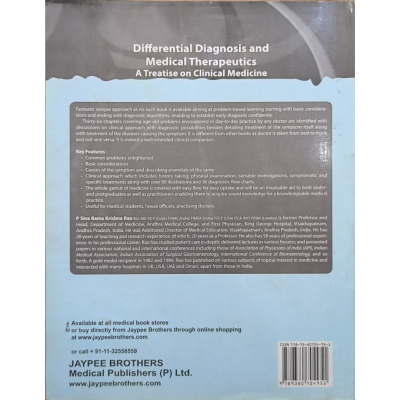 Differential Diagnosis and Medical Therapeutics • A Treatise on Clinical Medicine