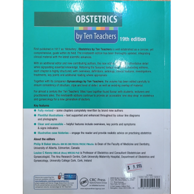 Obstetrics & Gynaecology by Ten Teachers • 2 volumes