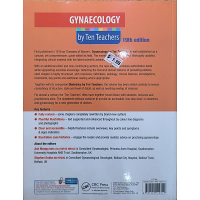 Obstetrics & Gynaecology by Ten Teachers • 2 volumes