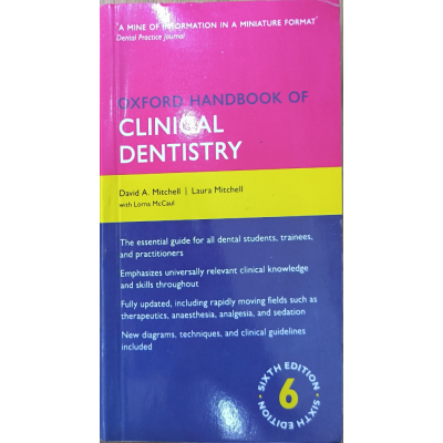 Oxford Handbook of Clinical Dentistry • Oxford University