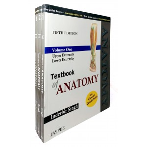 Textbook of Anatomy • Inderbir Singh • 5th edtion • Jaypee • 3 volumes