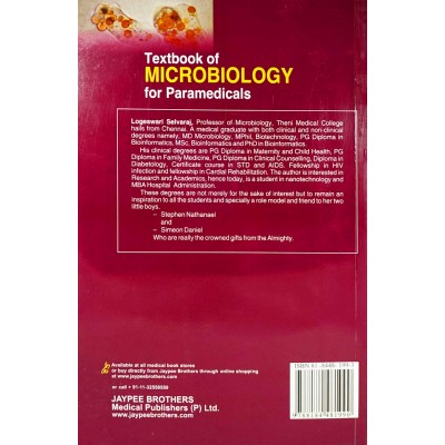 Textbook of Microbiology for Paramedicals • Jaypee