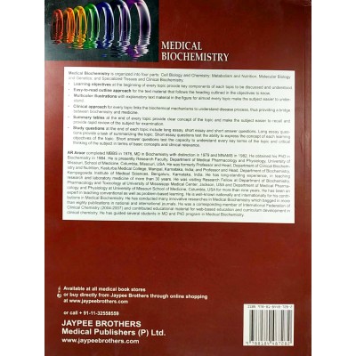 Medical Biochemistry • Aroor • Jaypee